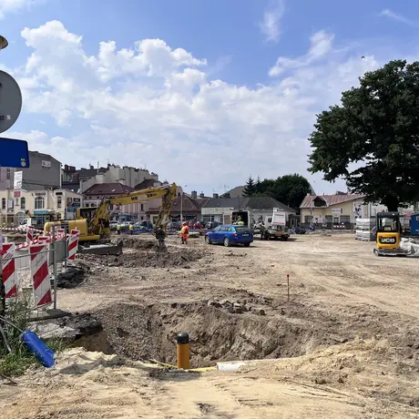 Przebudowa układu dróg w śródmieściu Rzeszowa [3.08.2022] - fot 2